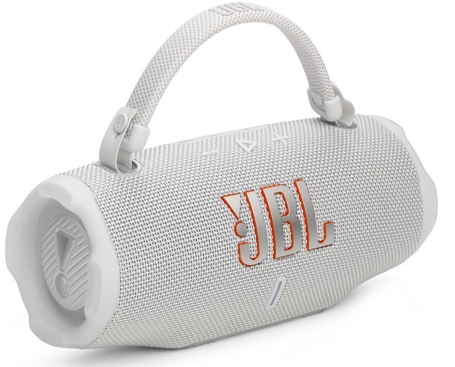 Портативна колонка JBL Charge 6 White (JBLCHARGE6WHT)
