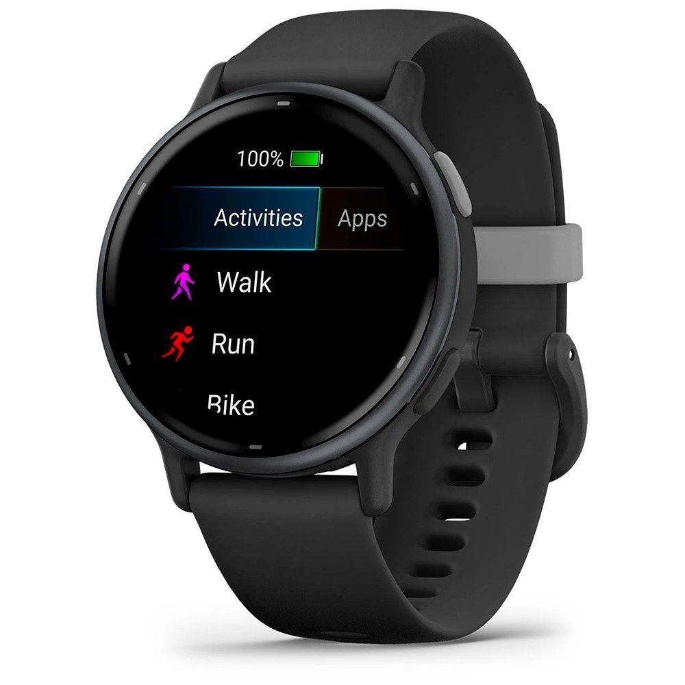 Смарт-годинник vivoactive 5, Slate Aluminium Bezel with Black Case and Silicone Band 010-02862-10