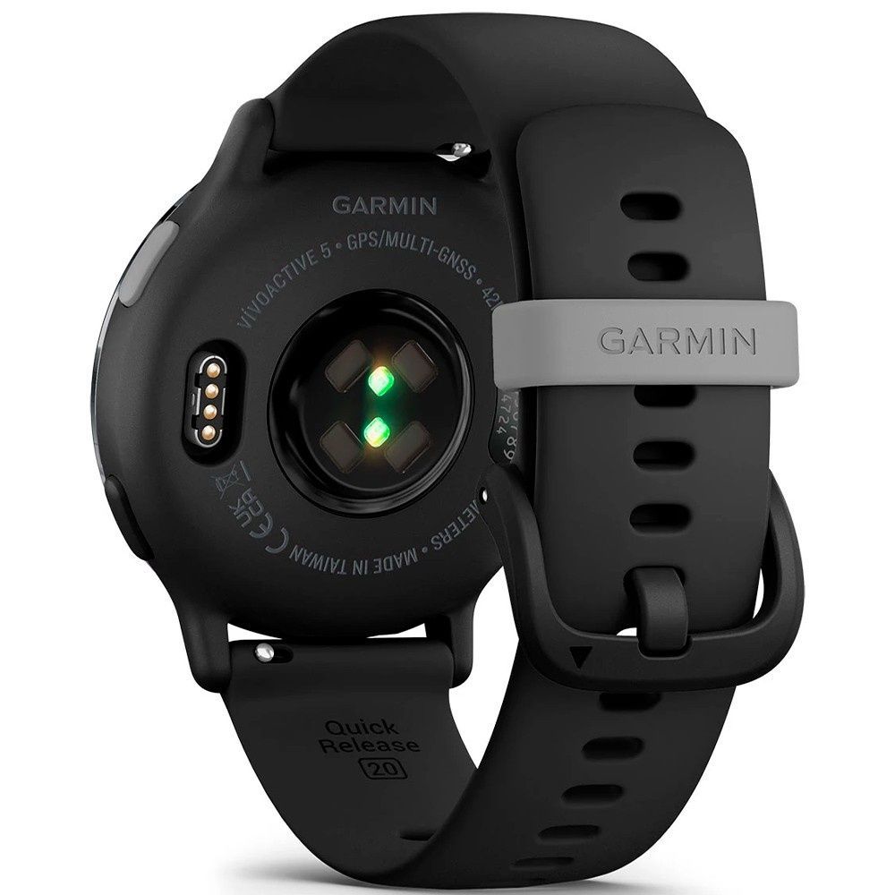 Смарт-годинник vivoactive 5, Slate Aluminium Bezel with Black Case and Silicone Band 010-02862-10