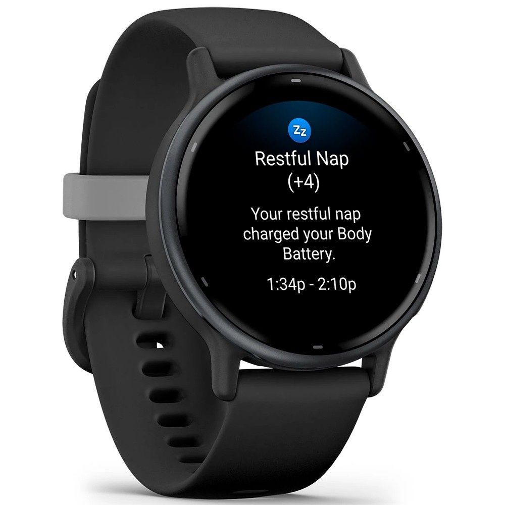 Смарт-годинник vivoactive 5, Slate Aluminium Bezel with Black Case and Silicone Band 010-02862-10