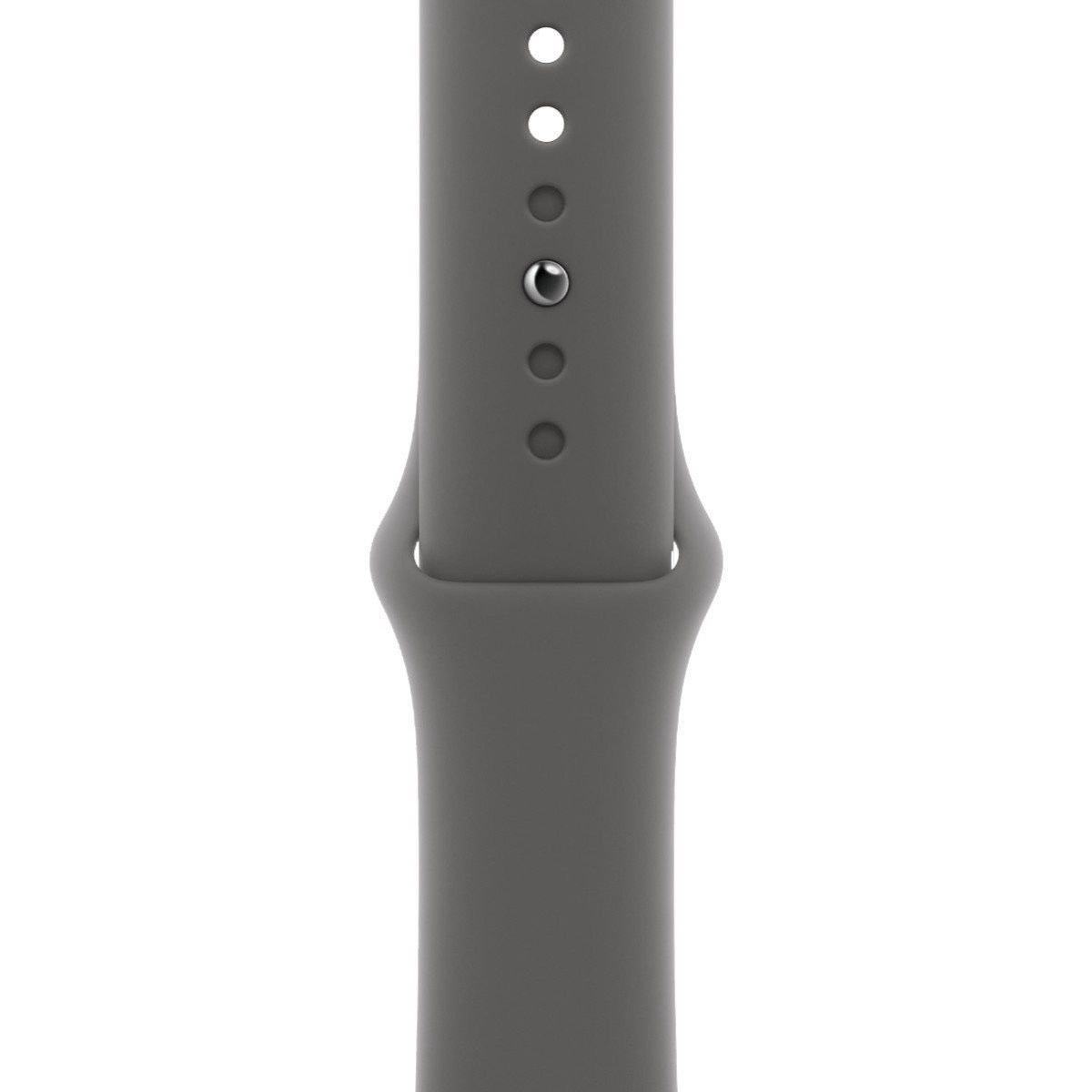 Apple Watch Series 10 Cellular 42mm Natural Titanium Case w. Stone Grey Sport Band - M/L (MWXE3)