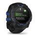 Смарт-годинник Garmin Instinct 3 50 mm, AMOLED Black with black/bolt blue silicone band 010-03020-03