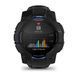 Смарт-годинник Garmin Instinct 3 50 mm, AMOLED Black with black/bolt blue silicone band 010-03020-03