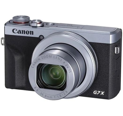 Компактний фотоапарат Canon PowerShot G7 X Mark III Silver (3638C013)