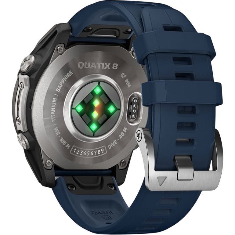 Garmin Quatix 8 47 mm AMOLED Marine GPS Smartwatch (010-02904-51)