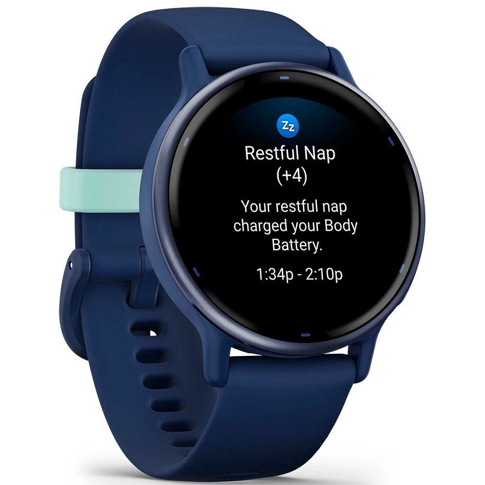 Смарт-годинник vivoactive 5 Metallic Navy Aluminium Bezel with Navy Case 010-02862-12