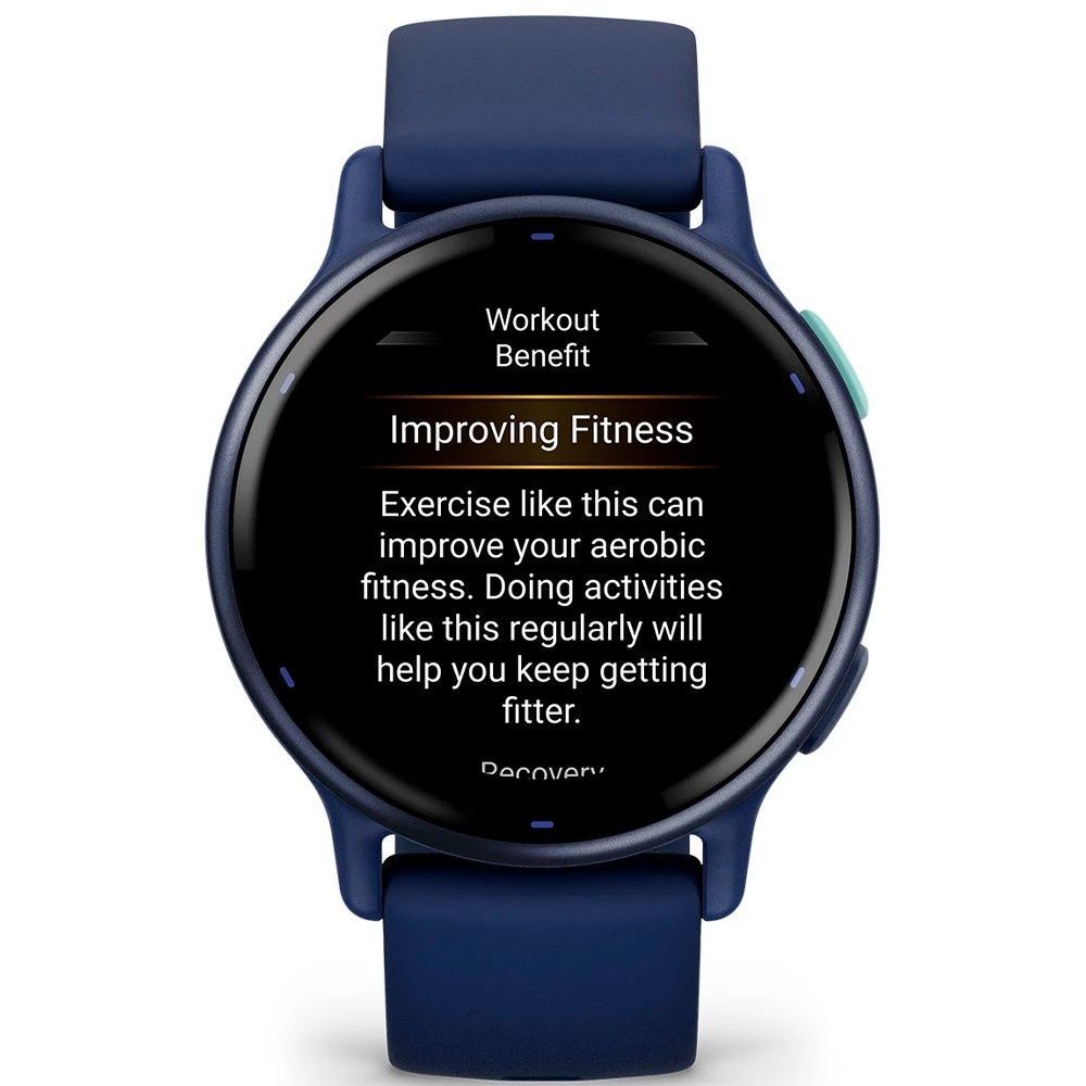 Смарт-годинник vivoactive 5 Metallic Navy Aluminium Bezel with Navy Case 010-02862-12