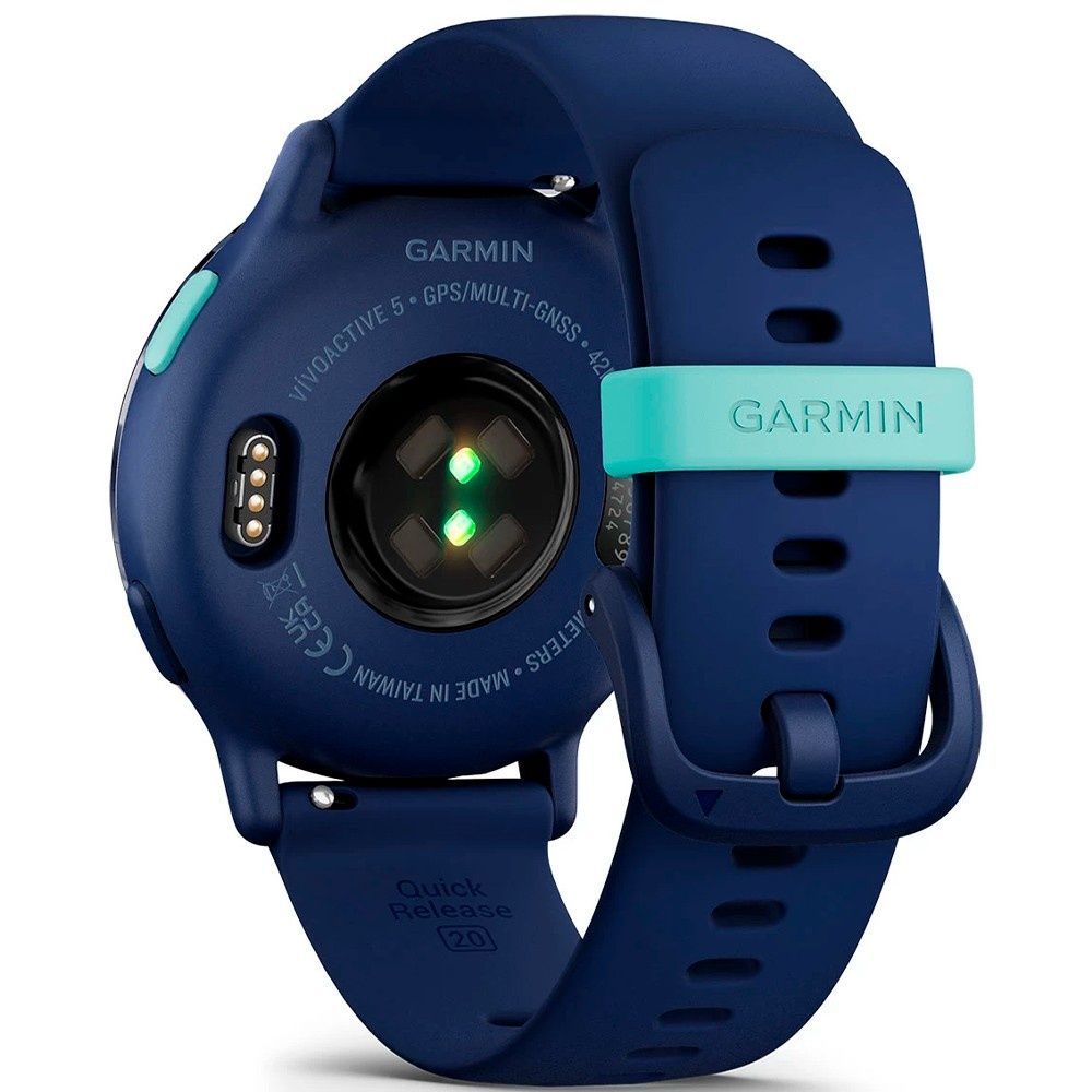 Смарт-годинник vivoactive 5 Metallic Navy Aluminium Bezel with Navy Case 010-02862-12