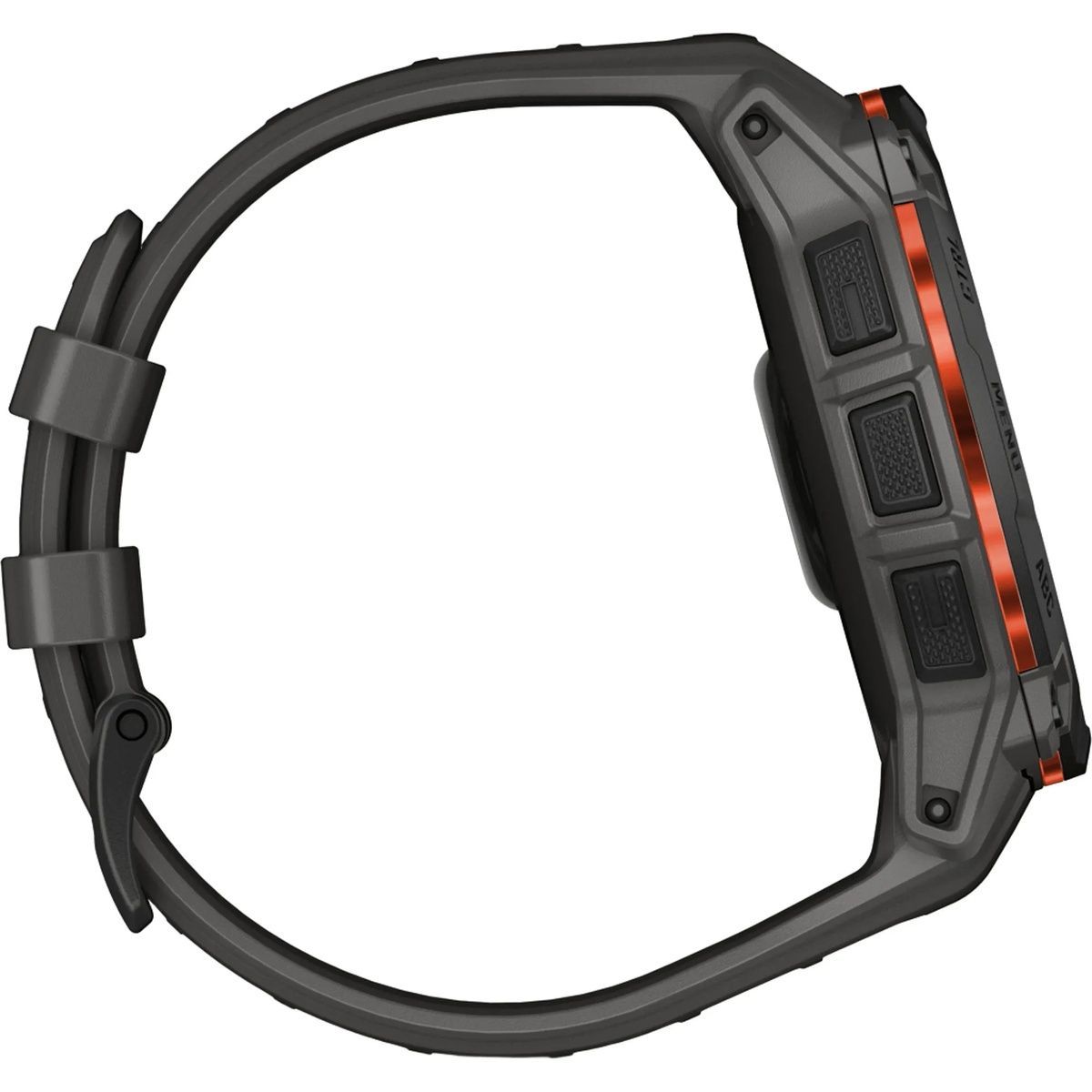 Смарт-годинник Garmin Instinct 3 50mm Solar Black with Charcoal Band (010-02935-00)