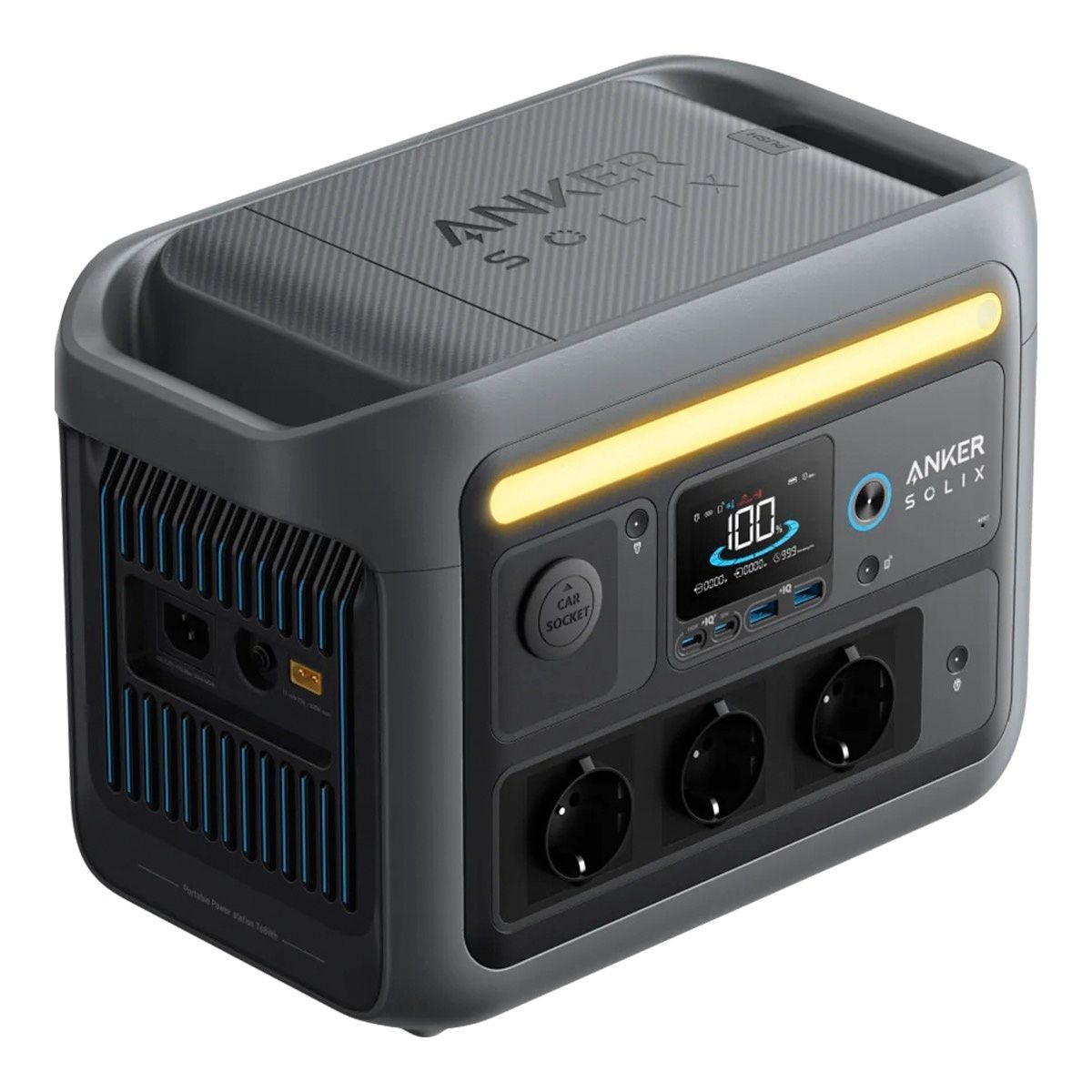 Зарядна станція Anker Solix C800 Plus 1200W, 768Wh