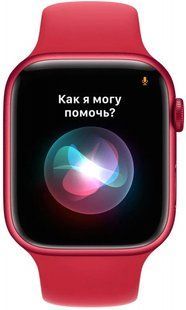 7 41mm Red Aluminum Case With Red Sport Band MKN23