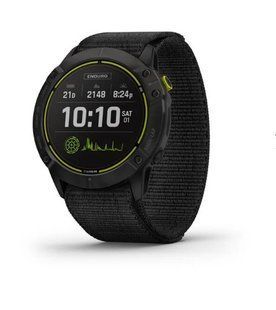 Garmin Enduro Carbon Gray Titanium with Black UltraFit Nylon Strap 010-02408-01/11