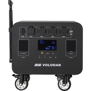 Портативна електростанція 2E-PPS5051 Volodar, 5000 Вт, 5120 Вт/год, WiFi/BT, розш. ємності, шв.. зар