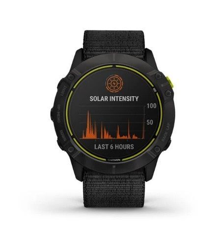 Garmin Enduro Carbon Gray Titanium with Black UltraFit Nylon Strap 010-02408-01/11