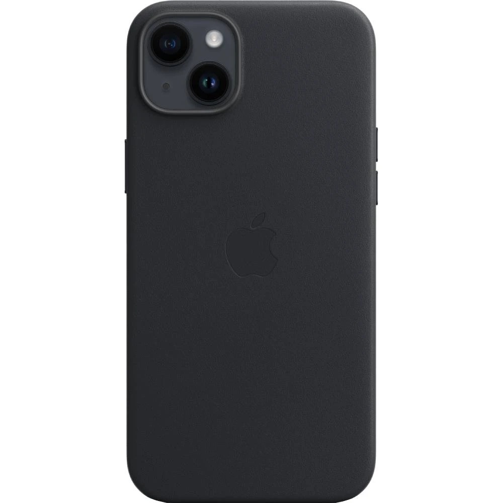 Чохол Apple Leather Case with MagSafe iPhone 13 mini 1:1 original Midnight Night
