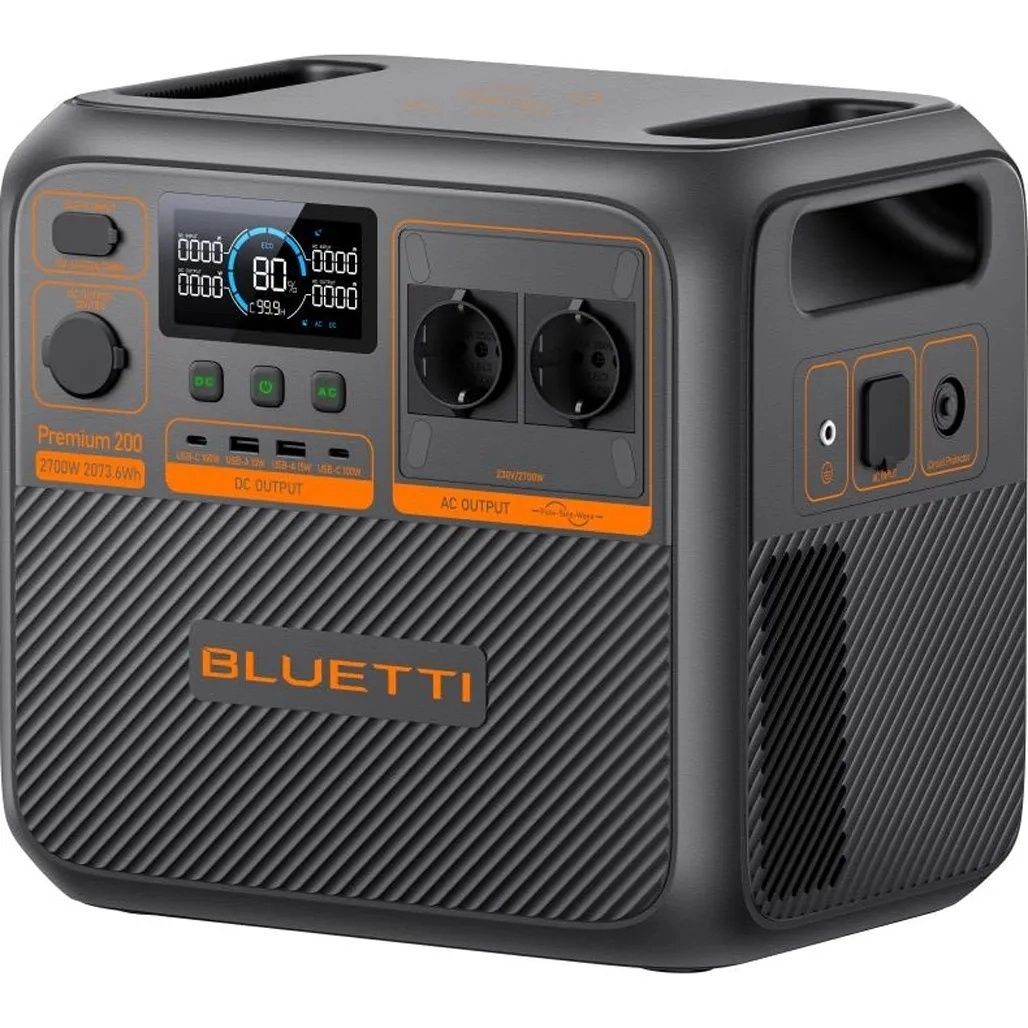 Зарядна станція BLUETTI Premium 200 V2 ortable Power Station | 2600W 2073Wh