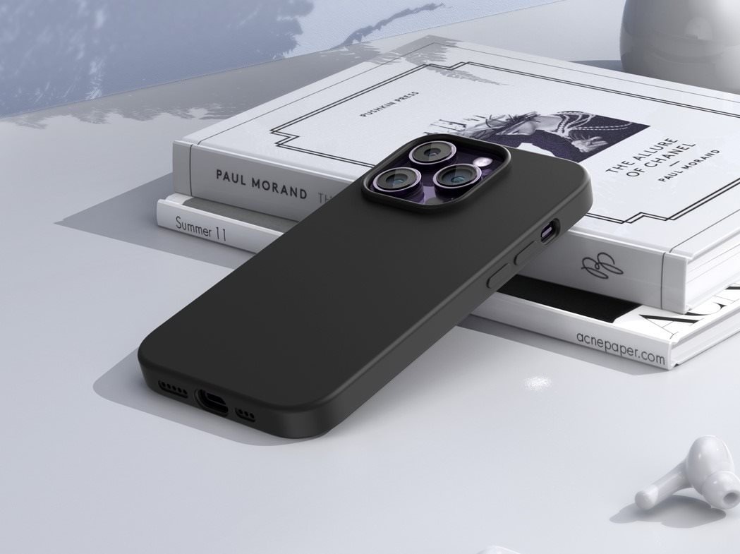 Силіконовий Magnetic чохол Choetech iPhone 14 pro max 6,7 PC0118-BK чорний