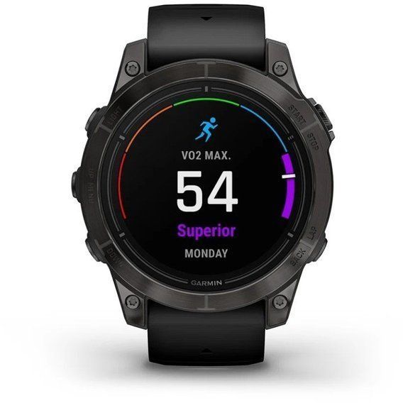Garmin Epix&trade; Pro Gen 2 Sapphire Edition 47 mm Titanium with Whitestone Band 010-02803-21