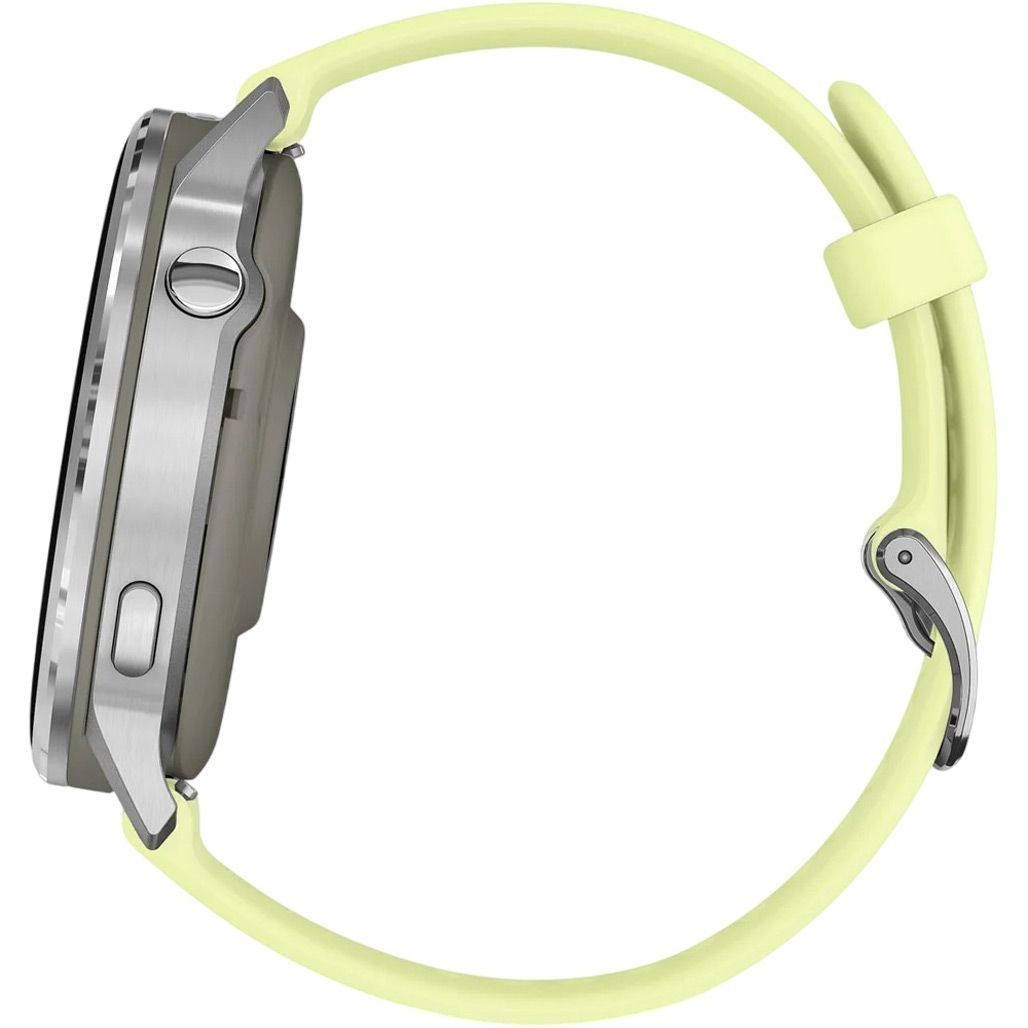 Garmin Venu 4 45 mm Silver with Citron Silicone Band (010-03014-02)