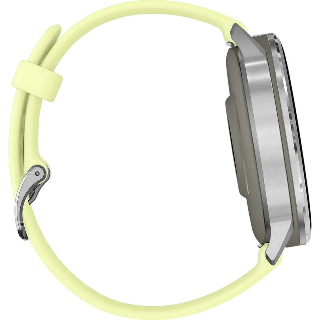 Garmin Venu 4 45 mm Silver with Citron Silicone Band (010-03014-02)
