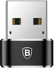 Перехідник Baseus Type-C to USB Black CAAOTG-01