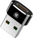 Перехідник Baseus Type-C to USB Black CAAOTG-01