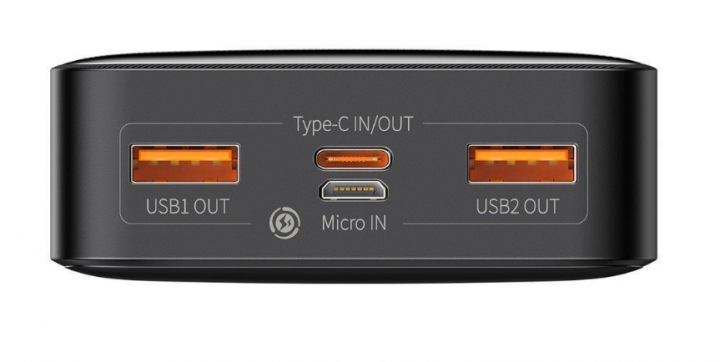 Павербанк Baseus 20000mAh Bipow Digital Display 20w Black PPDML-M01