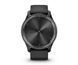 Garmin Vivomove Trend Slate S.Steel Bezel with Black Case S. Band 010-02665-00