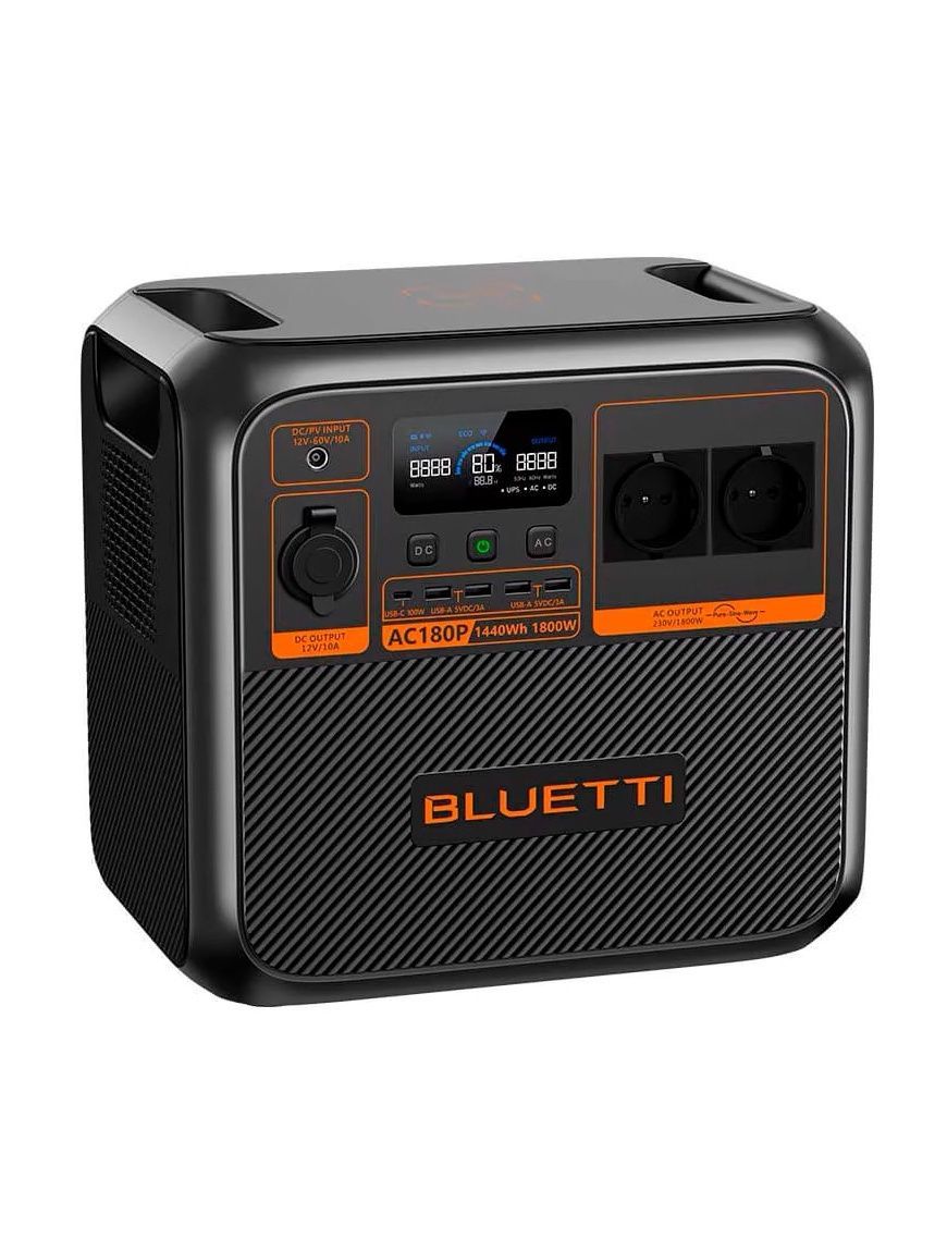 Зарядна станція BLUETTI AC180P 1800w, 1440w/h UK/CN