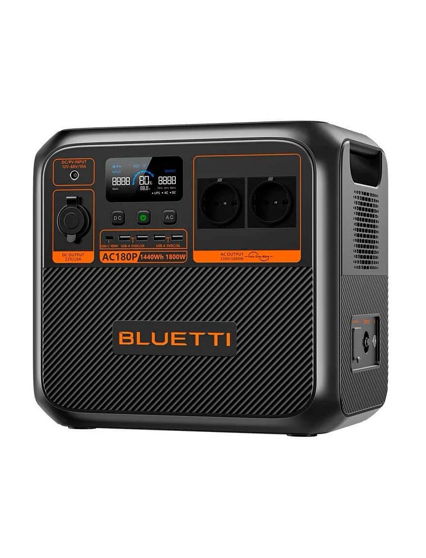 Зарядна станція BLUETTI AC180P 1800w, 1440w/h UK/CN