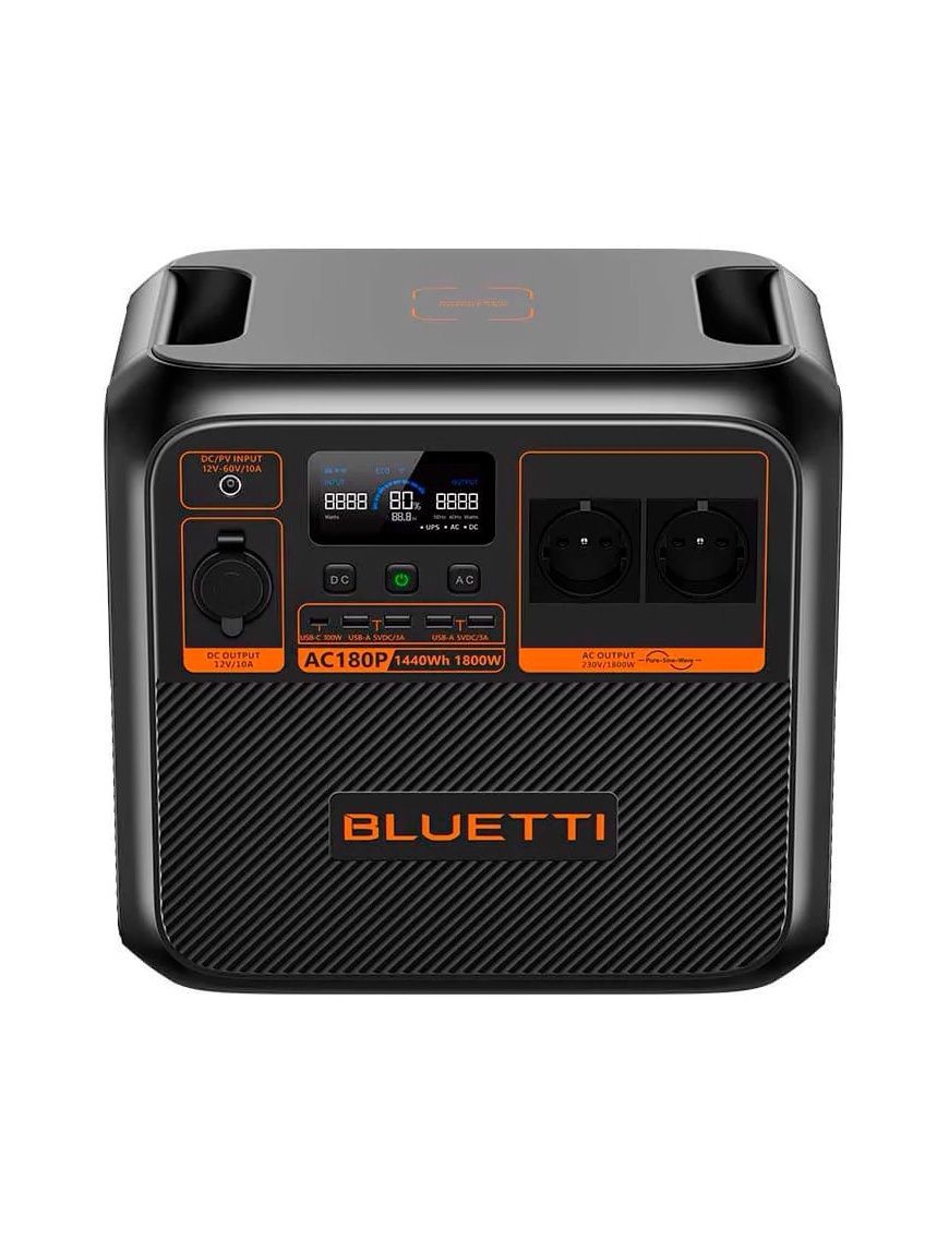 Зарядна станція BLUETTI AC180P 1800w, 1440w/h UK/CN