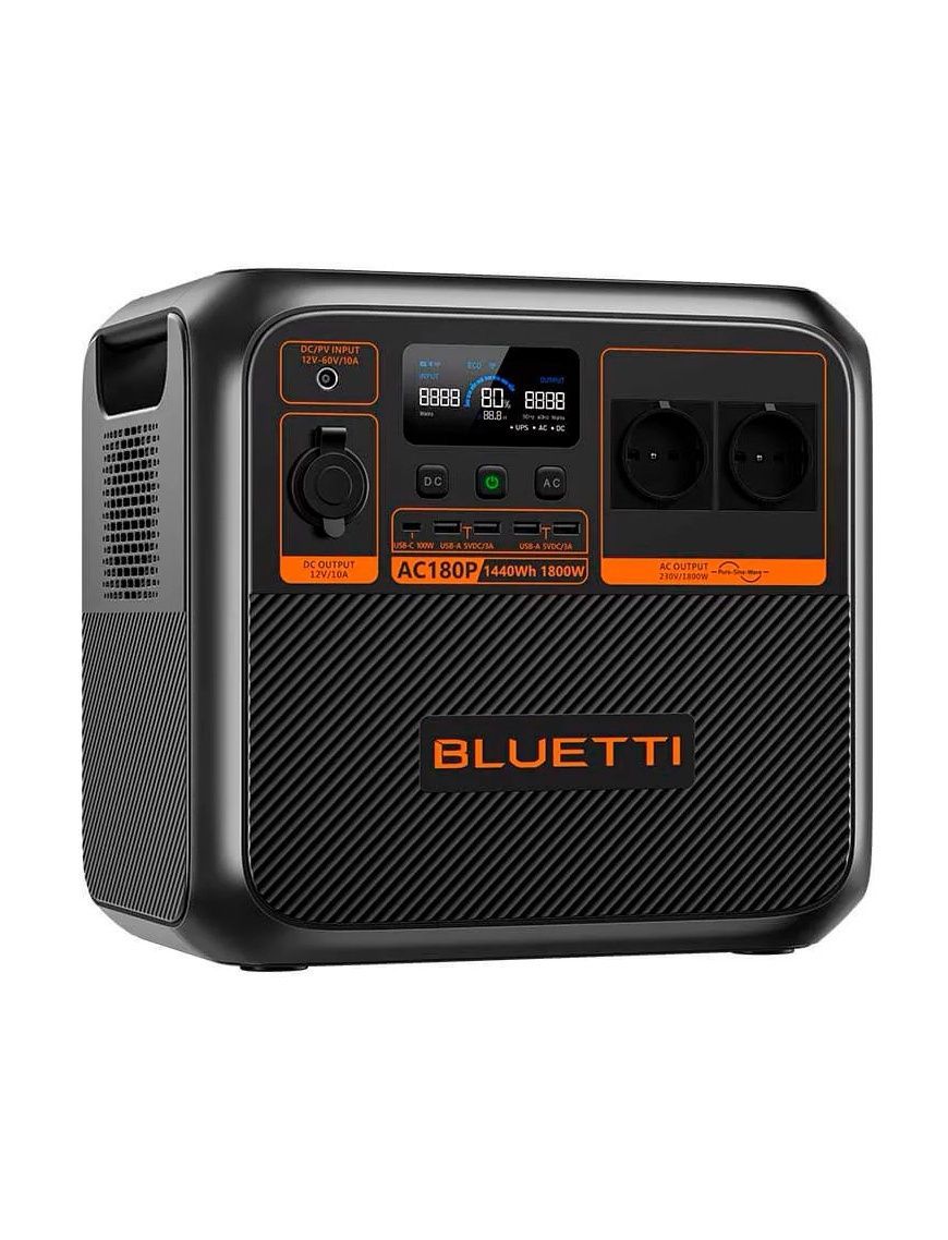 Зарядна станція BLUETTI AC180P 1800w, 1440w/h UK/CN