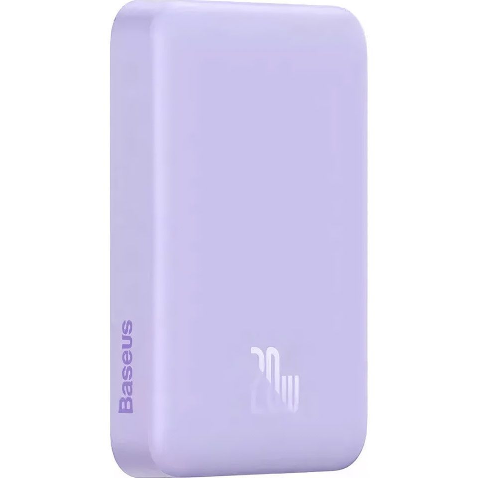 Портативна Батарея Baseus Magnetic Mini 20W 10000mAh purple PPCX110105