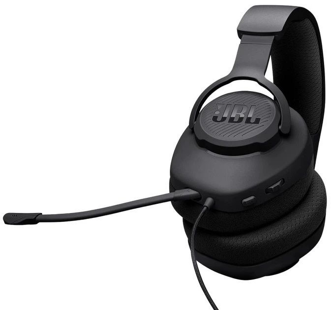 Навушники з мікрофоном JBL Quantum 100M2 Black (JBLQTUM100M2BLK)