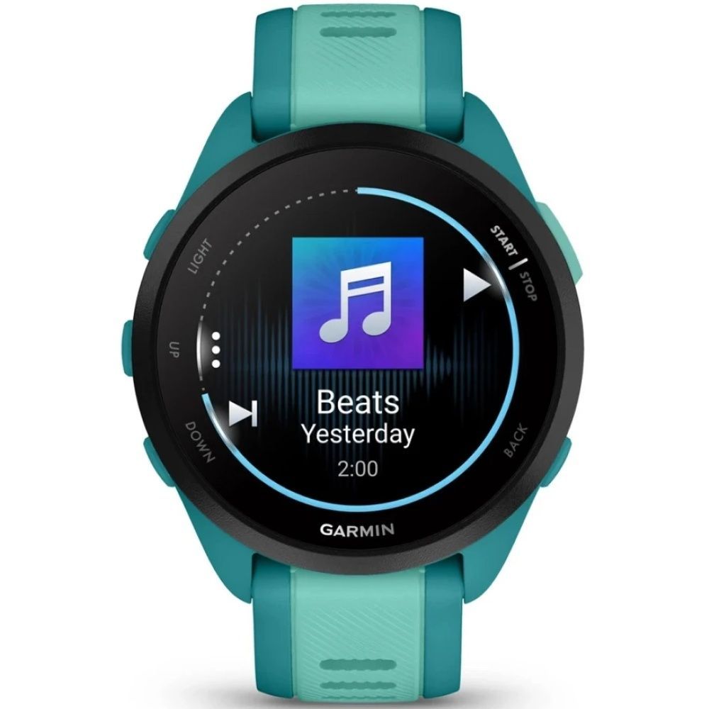 Garmin Forerunner 165 Music Turquoise/Aqua, GPS смарт-годинник 010-02863-32