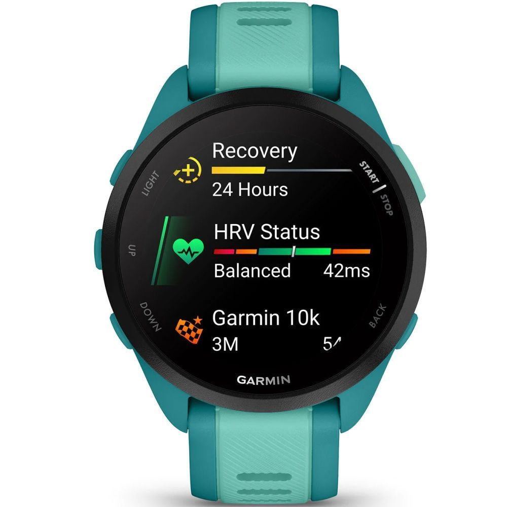 Garmin Forerunner 165 Music Turquoise/Aqua, GPS смарт-годинник 010-02863-32