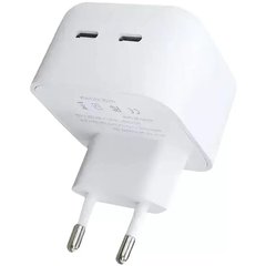 Блок живлення для ноутбука Apple 35W Dual USB-C Port Compact Power Adapter MNWM3