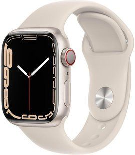7 41mm Starlight Aluminum Case with Starlight Sport Band MKH83/MKHR3