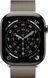 Apple Watch Series 11 GPS + Cellular 42mm Natural Tit. Case w. Natural Milanese Loop (MF8P4)