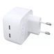 Блок живлення для ноутбука Apple 35W Dual USB-C Port Compact Power Adapter MNWM3