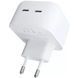 Блок живлення для ноутбука Apple 35W Dual USB-C Port Compact Power Adapter MNWM3
