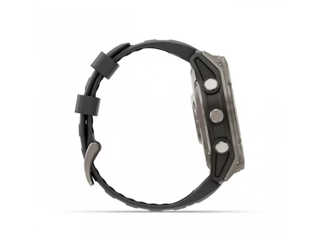 Смарт-годинник Garmin Fenix 8 Pro 47 mm AMOLED Titanium with Graphite/Black (010-03198-10/11)