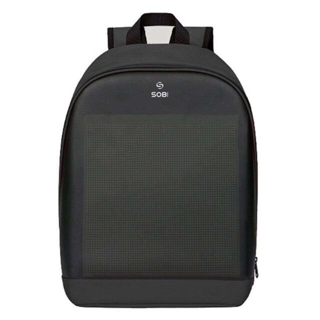 Рюкзак Sobi Pixel Plus SB9707 Black с LED экраном