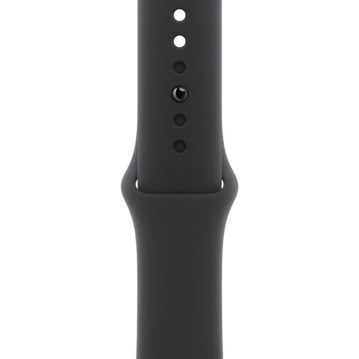 Apple Watch Series 10 Cellular 42mm Slate Titanium Case w. Black Sport Band - M/L (MWXH3)
