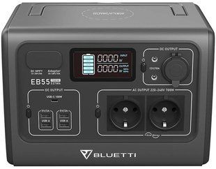 Зарядна станція BLUETTI EB55 Portable Power Station 700W 537Wh PB930340