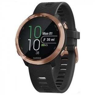 Garmin Forerunner 645 Music Black with Rose Gold Hardware 010-01863-32