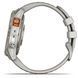 Garmin Fenix 7 Pro Saph Solar, Ti w/Fog Gry/Ember Orange Band, GPS 010-02777-20/21