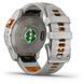 Garmin Fenix 7 Pro Saph Solar, Ti w/Fog Gry/Ember Orange Band, GPS 010-02777-20/21