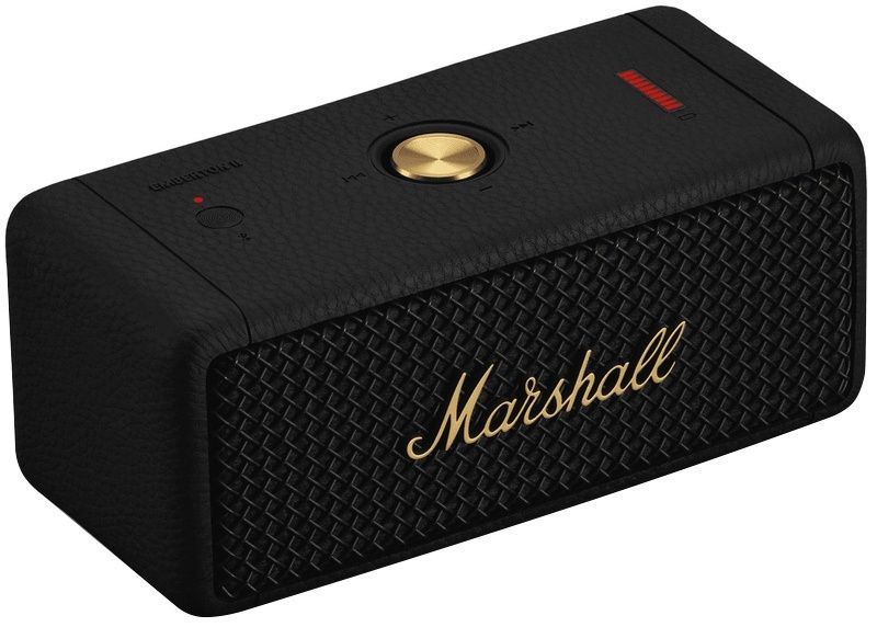 Портативна колонка Marshall Emberton Black and Brass 1005696