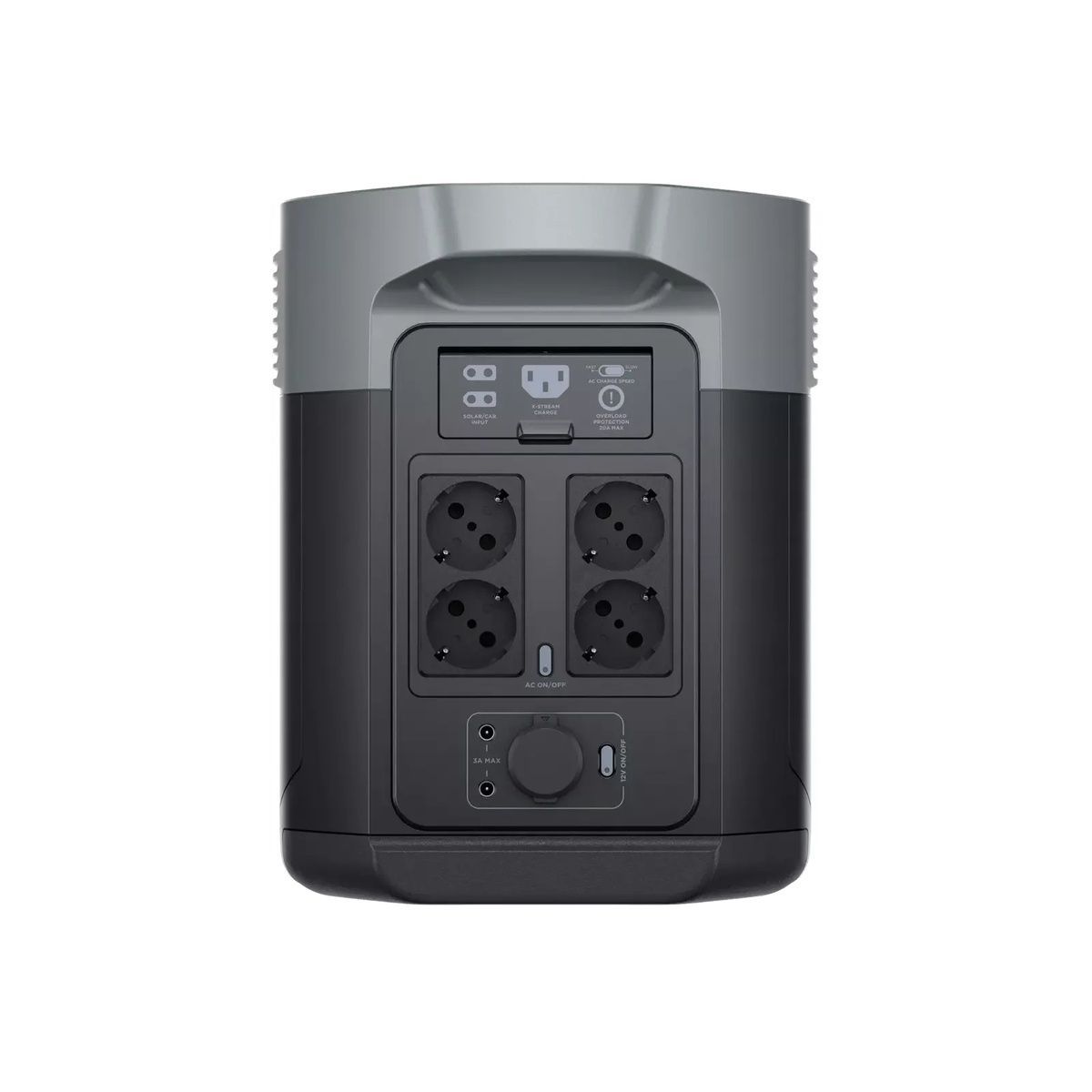 Зарядна станція EcoFlow DELTA 2 Max 2048Wh 2400W Black (EFDELTA2Max-EU)